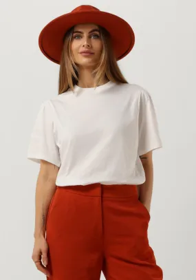 another label t-shirt gaure t-shirt en blanc