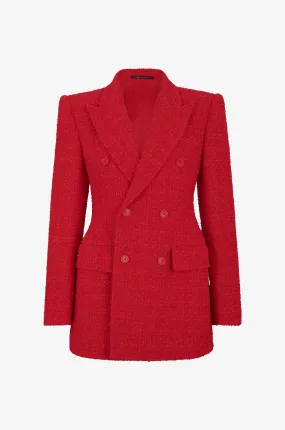 Blazer en tweed scintillant Hourglass