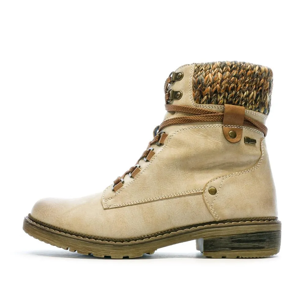 Boots Beige Femme RELIFE Gracita