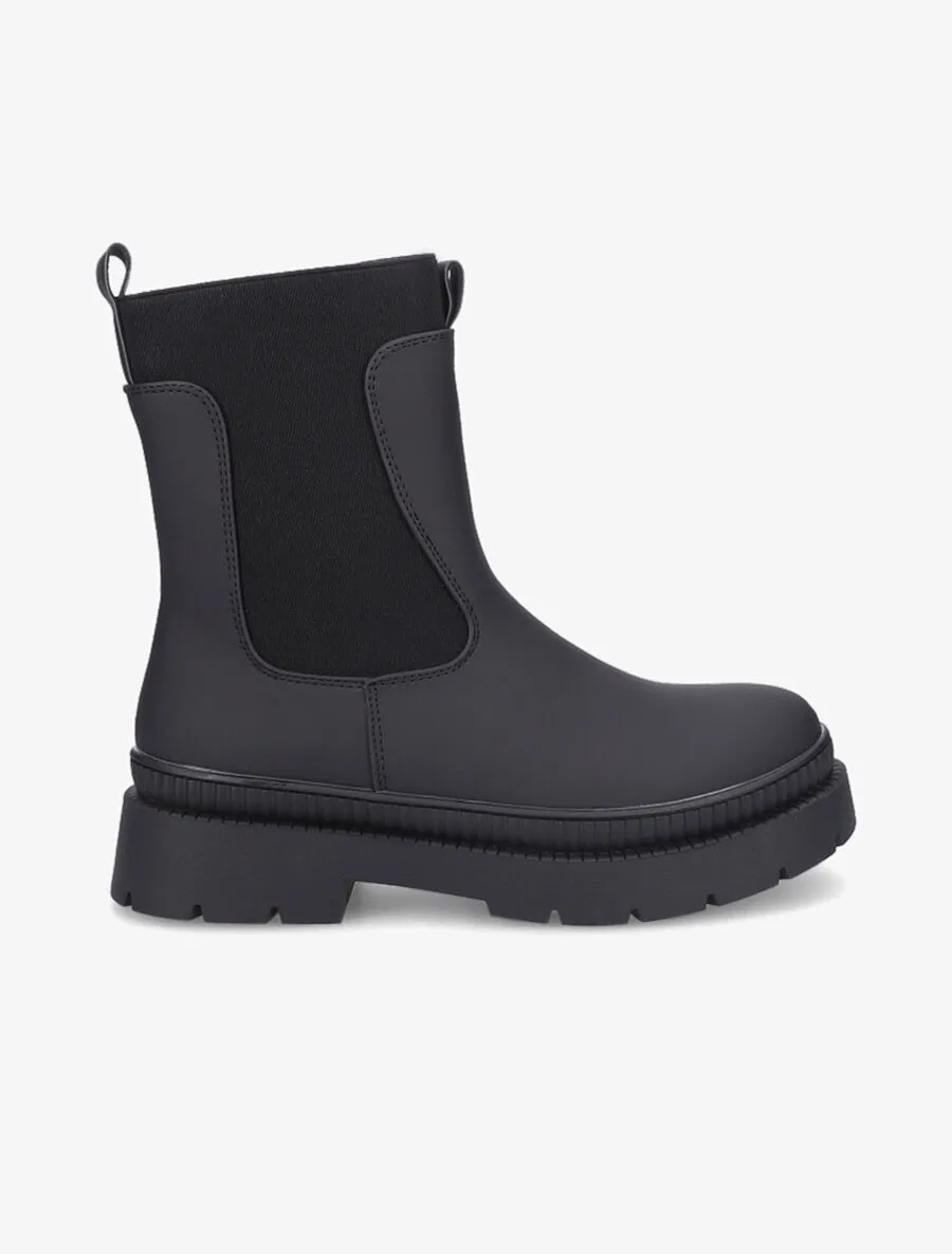 Boots montantes à cheville élastiquée