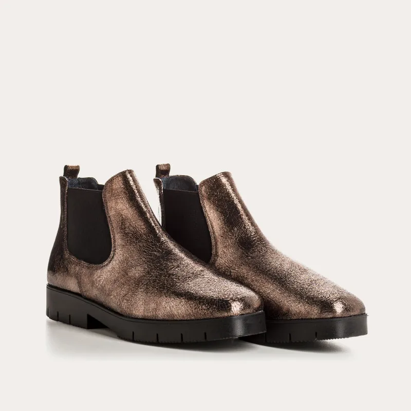 BOOTS MOPAL CUIR CRACKELE
