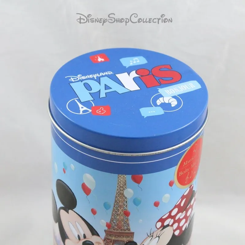 Boîte à musique Bonjour Paris DISNEYLAND PARIS Mickey et ses amis m...