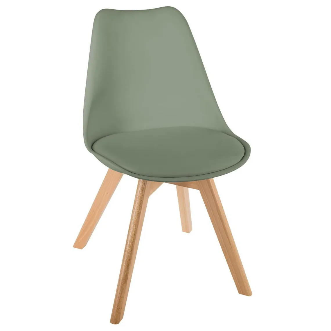 Chaise Diner BAYA Kaki | Chaise 3 SUISSES