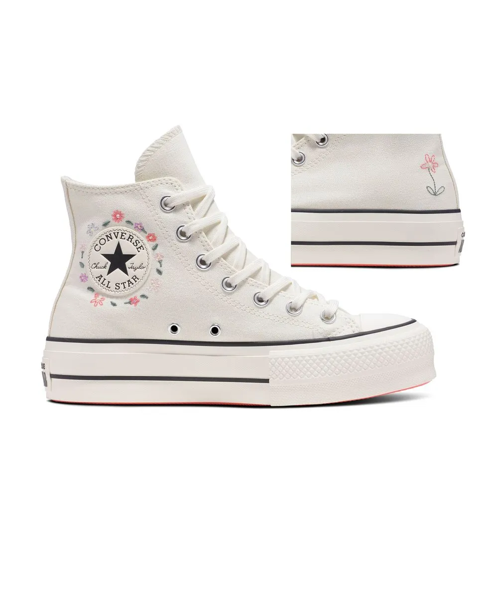 Chaussures Femme CHUCK TAYLOR ALL STAR LIFT Blanc