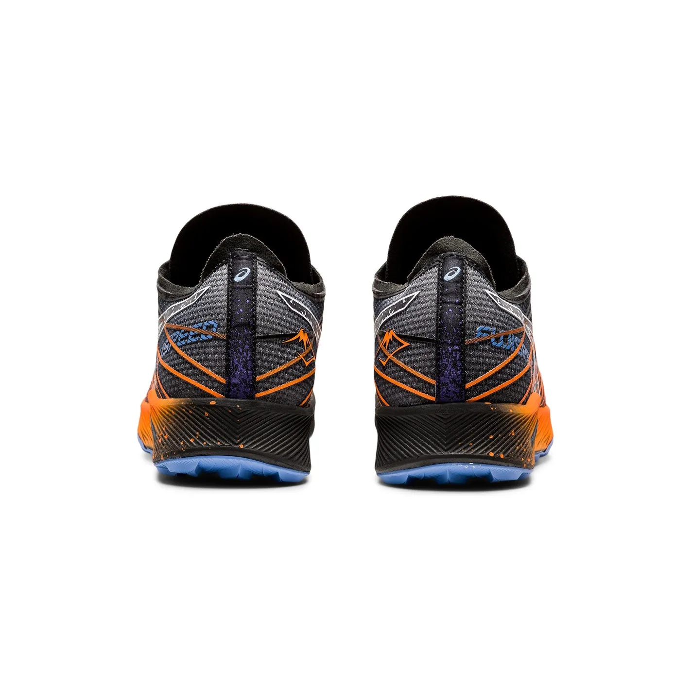 Chaussures Running ASICS Homme FUJISPEED Noire / Orange PE 2022
