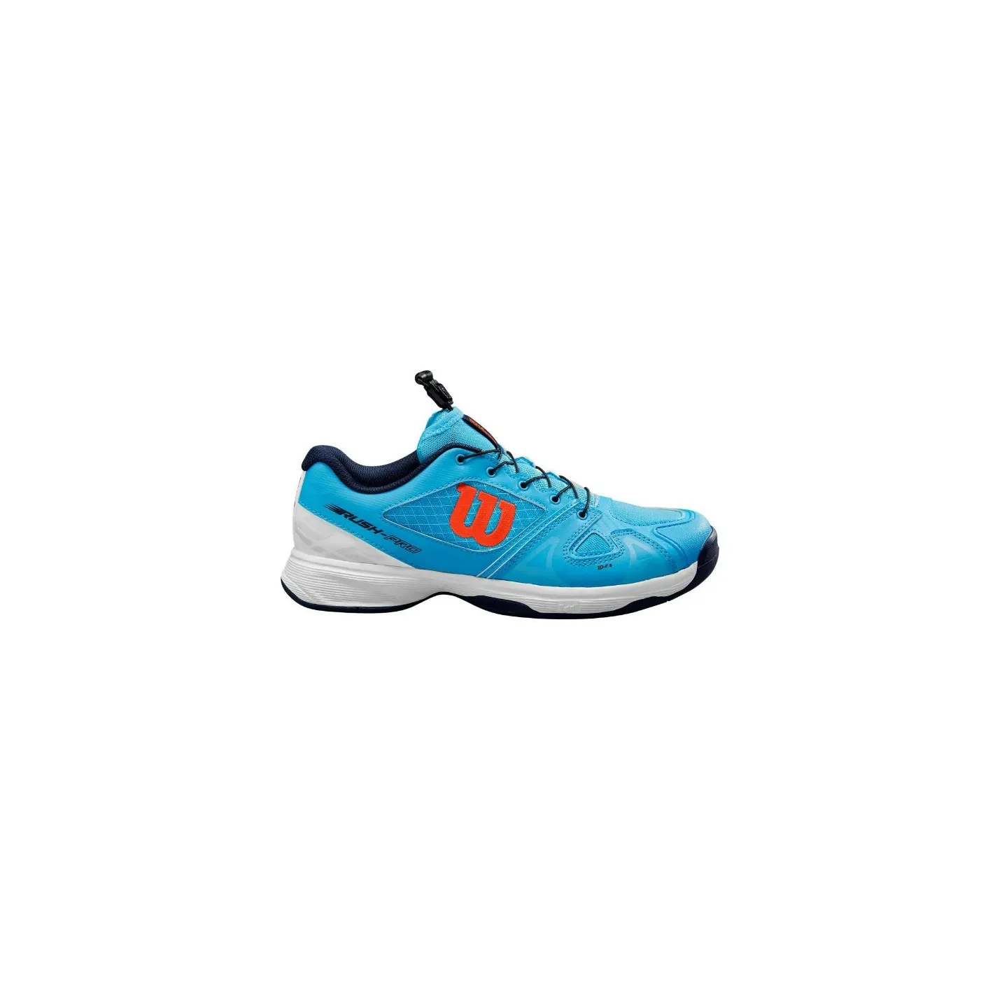 Chaussures WILSON Junior Rush Pro JR QL QuickLace Bleu / Orange PE 2020
