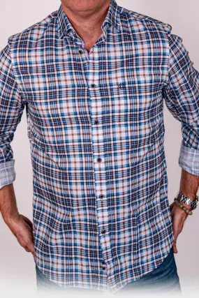 Chemise à carreaux