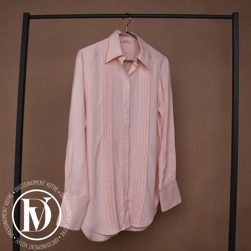 Chemisier rose pâle t.36 – Céline