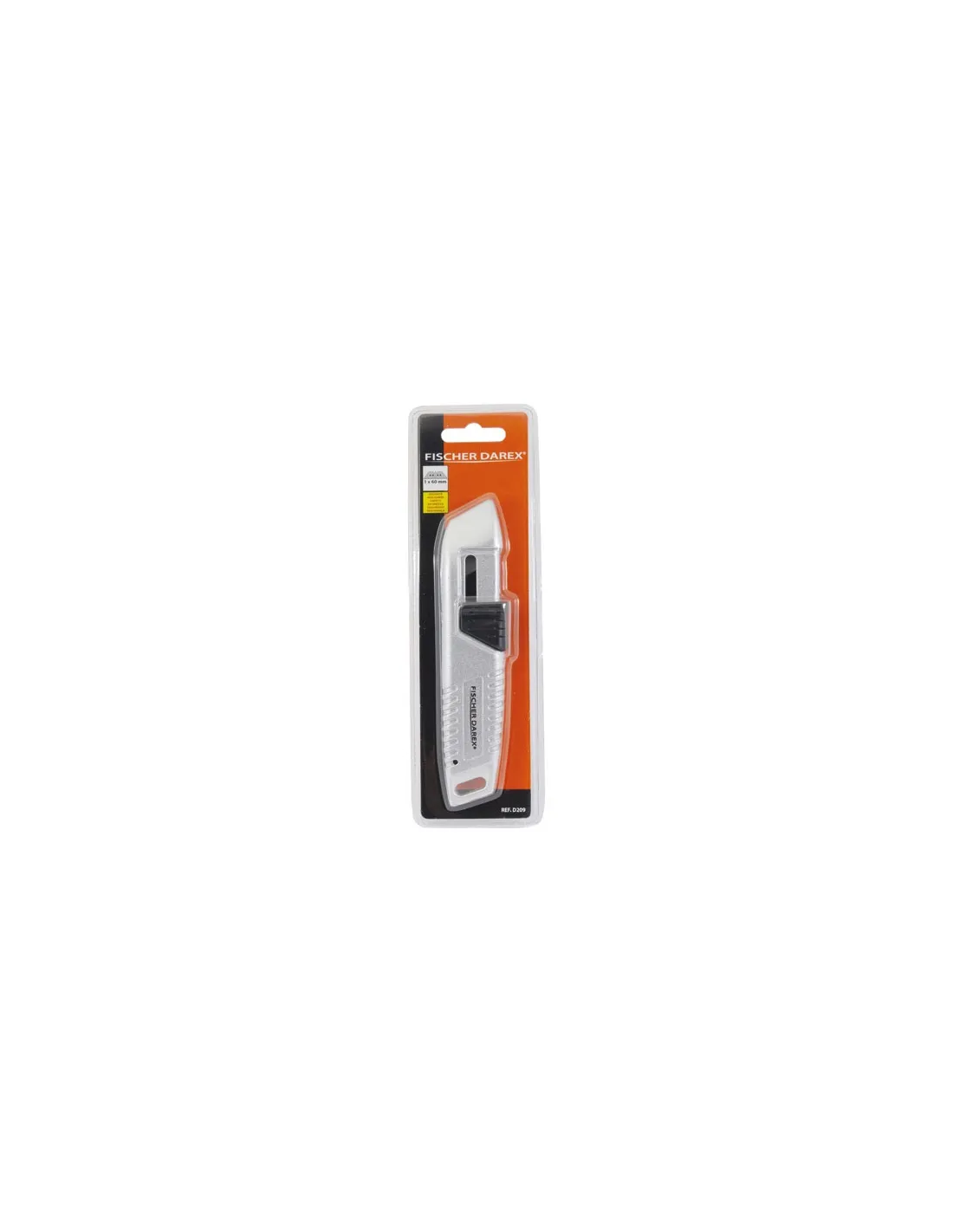 Couteau lame trapèze retract.autom. sc - FISCHER DAREX - 510990