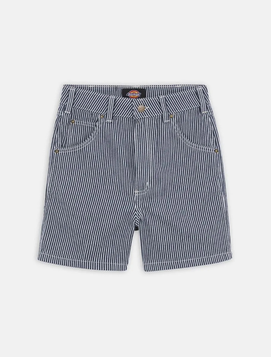 Dickies - Hickory Woman Short -  Blue Hickory