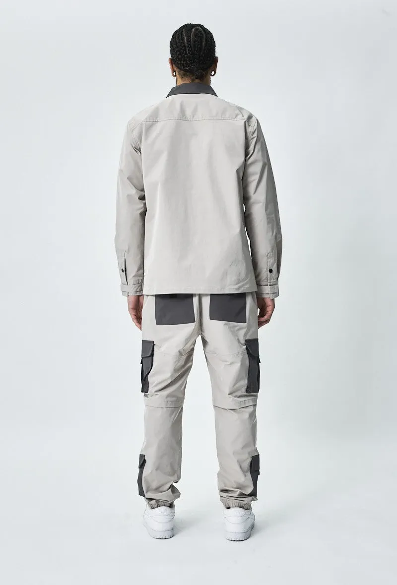 Ensemble utillity veste pantalon cargo