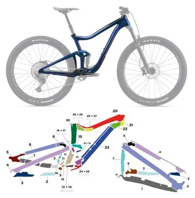 Giant Trance advanced Pro - 2019 - M - Brillant