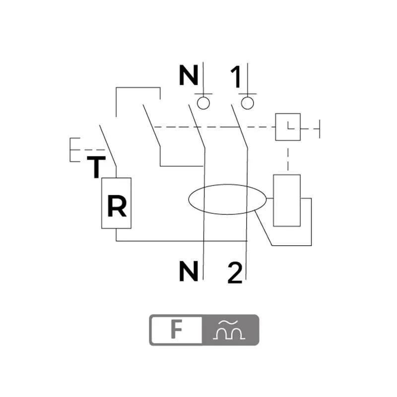 Interrupteur Différentiel 40A Type F/HPI 300mA Digital Electric