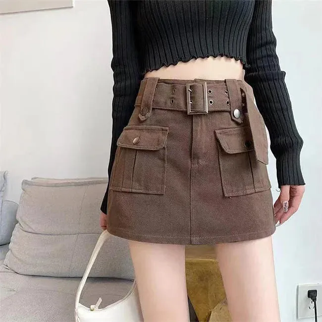 JUPE SHORT CARGO CHIC
