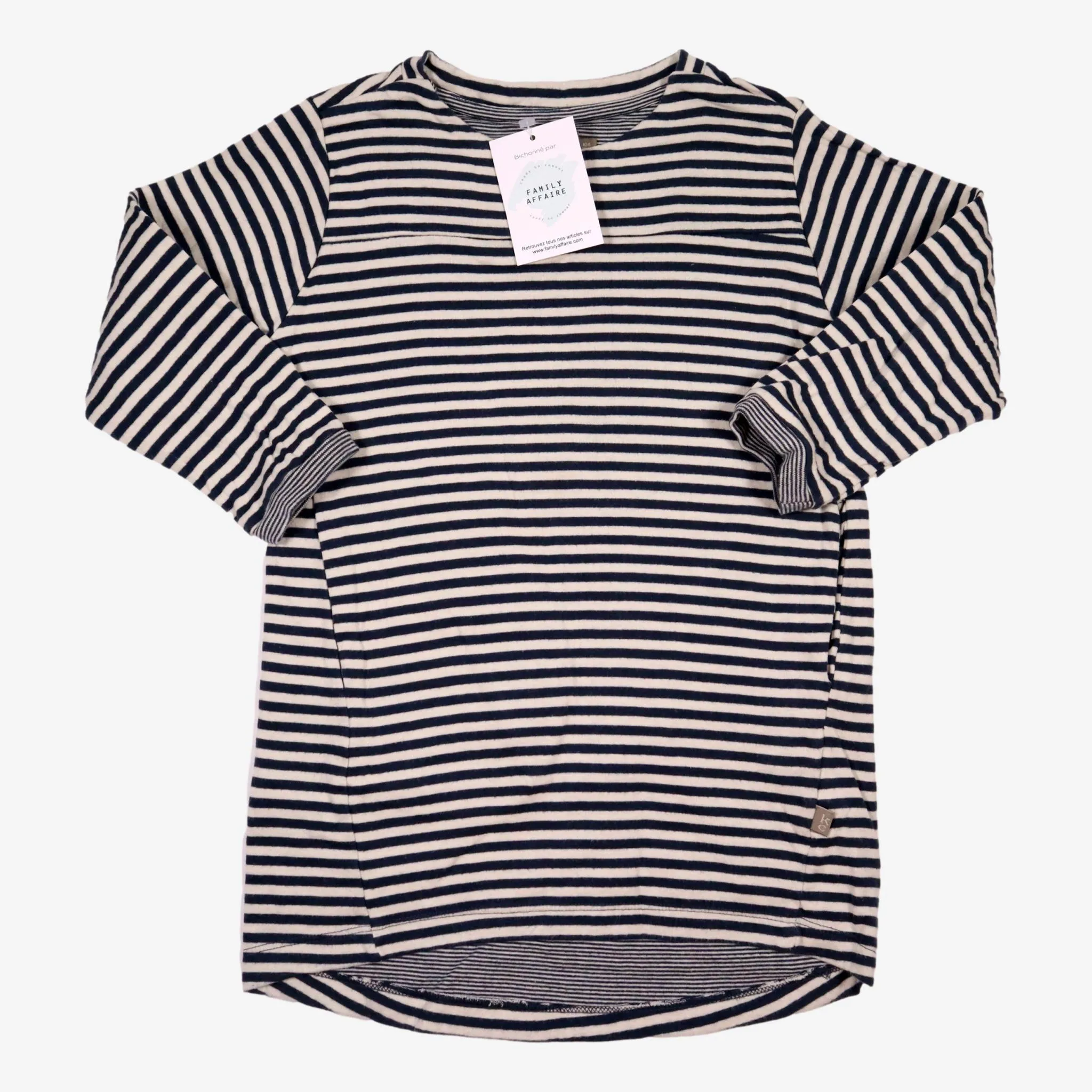 KIDS CASE 4 ans robe a rayures bleu