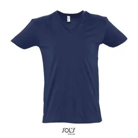 Lot de 5 T-Sshirts Vierges SOL´S 1115 à Col V et Manches Courtes
