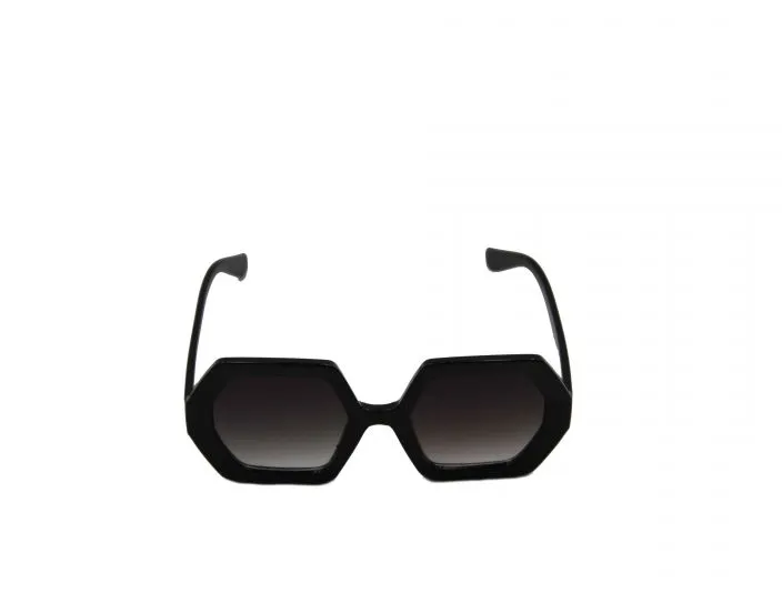 Lunette Leo Noir Verres Noirs Fumées
