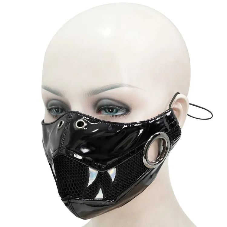 Masque 'Beast Jaw' Noir et Blanc