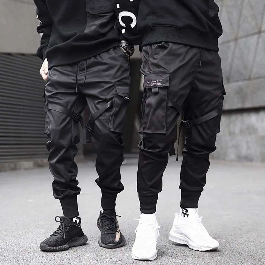 Pantalon cargo multi-poches Hip Hop