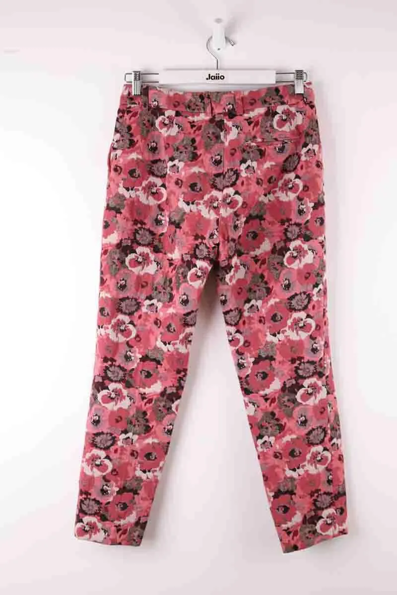 Pantalon droit en coton