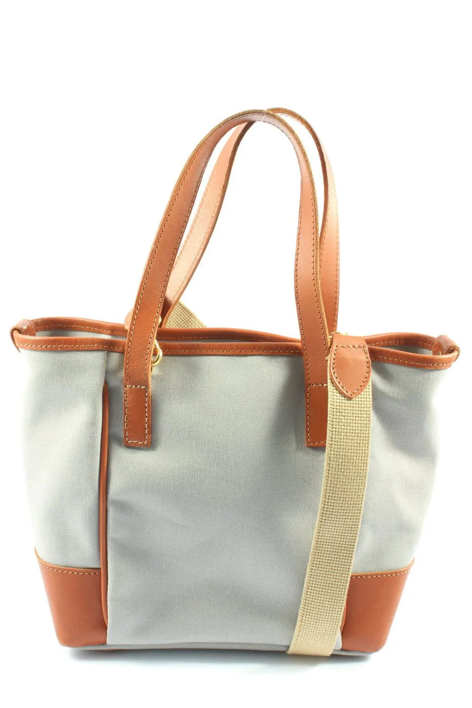 patrizia bonfanti Sac porté épaule gris clair-orange clair style décontracté