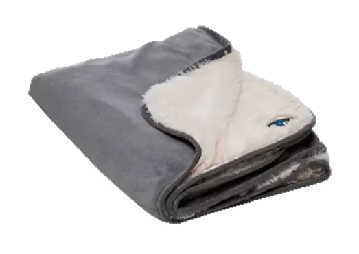 Plaid polaire Nordic Gris