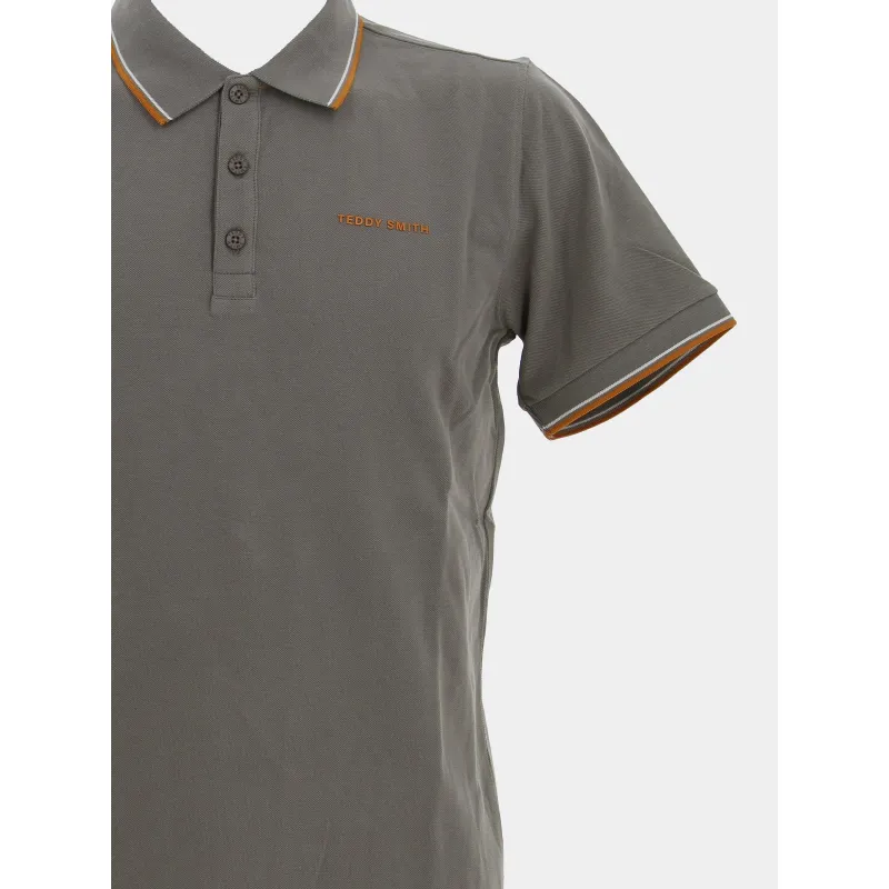 Polo pasian kaki homme - Teddy Smith | wimod