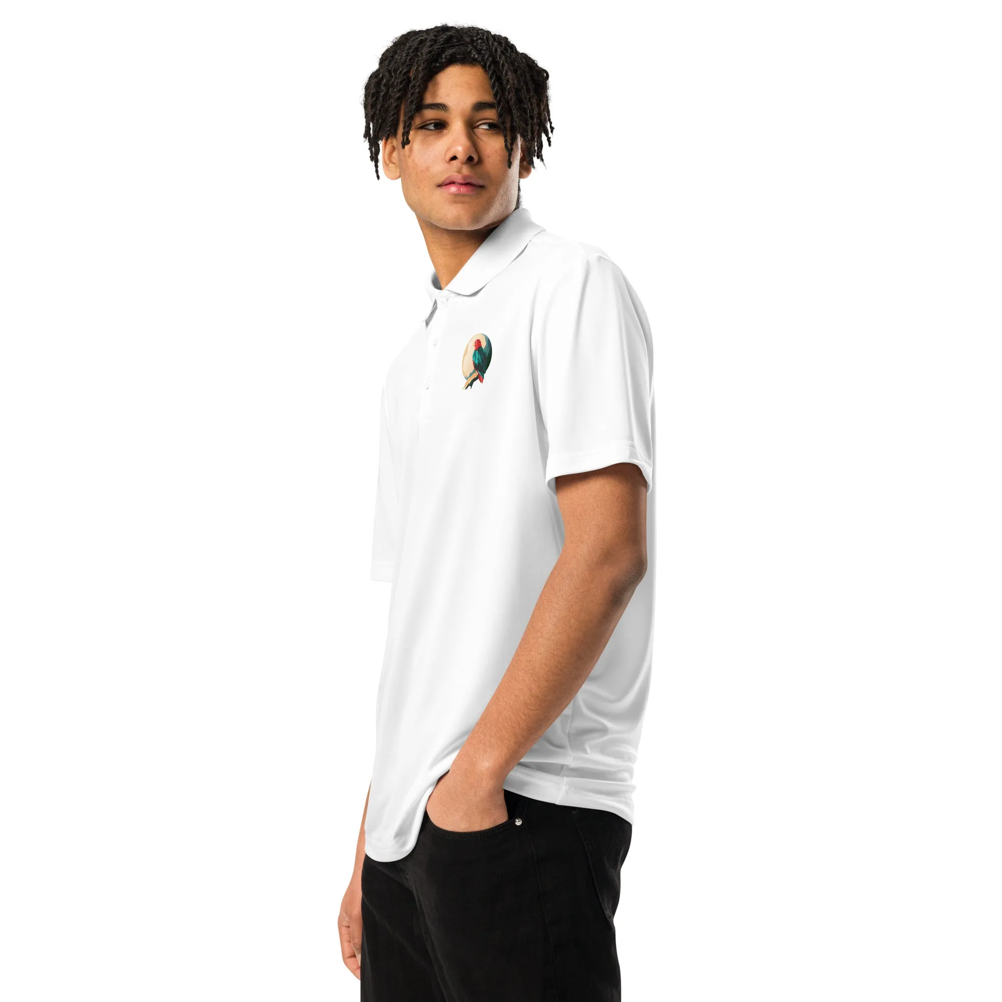Polo premium adidas Oiseau vert