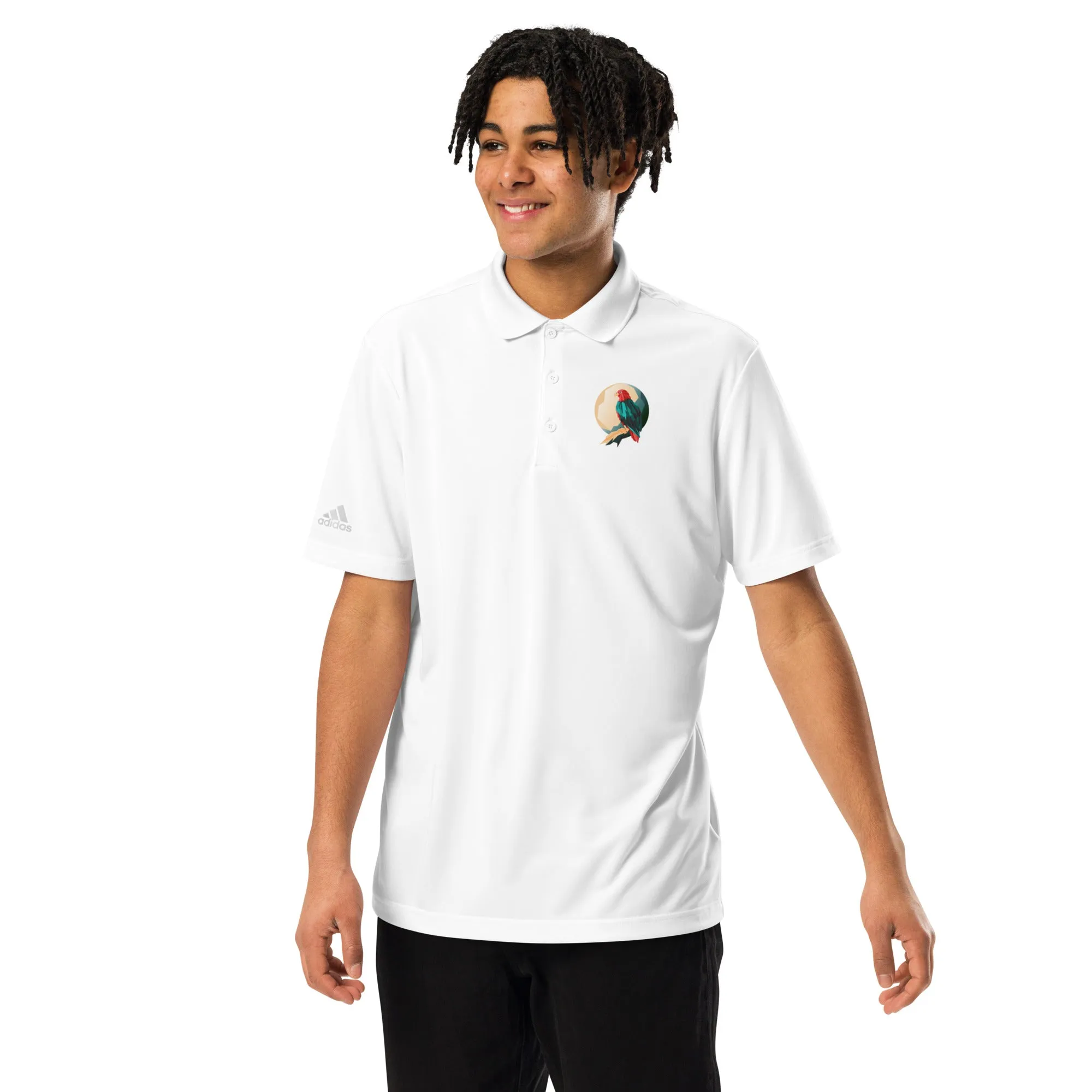 Polo premium adidas Oiseau vert