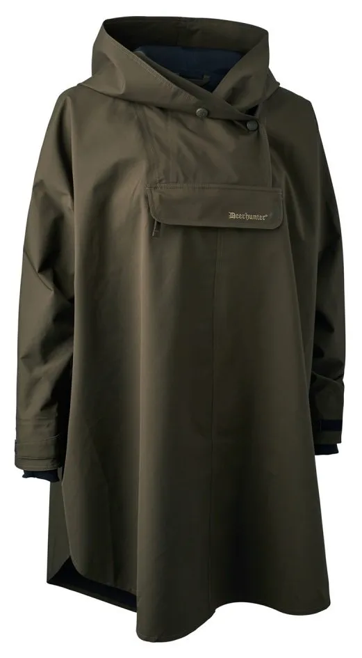 Poncho imperméable femme kaki DEERHUNTER