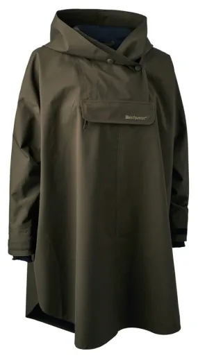 Poncho imperméable femme kaki DEERHUNTER