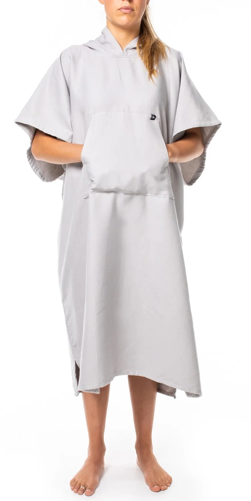 Poncho surf Gris Ericeira | Nouvelle collection 