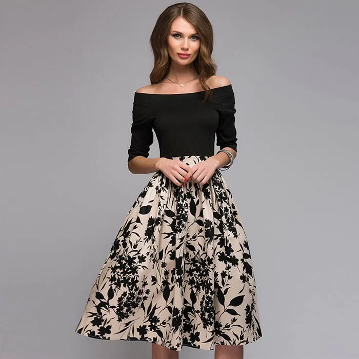 Robe Pin-Up Années 70