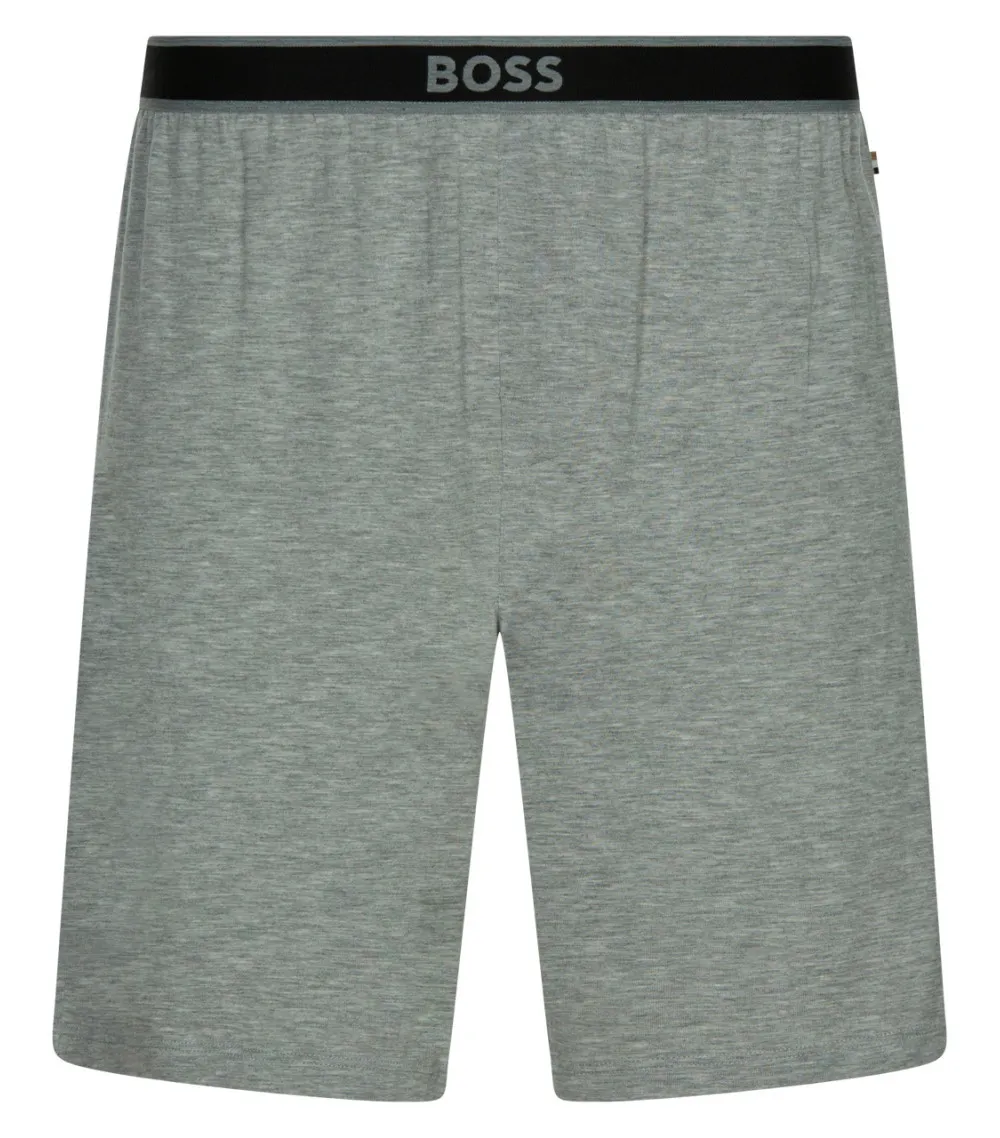 Short Boss gris avec taille élastiquée