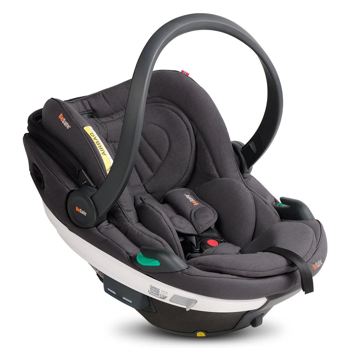 Siège Auto Go Beyond i-Size Groupe 0+ - Dark Grey Mélange