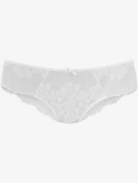 Slip en résille légèrement transparente