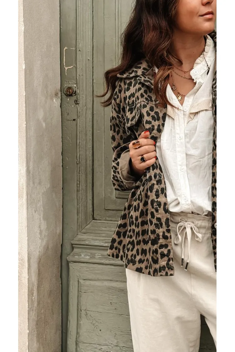 Sur chemise Velours Lorna Léo