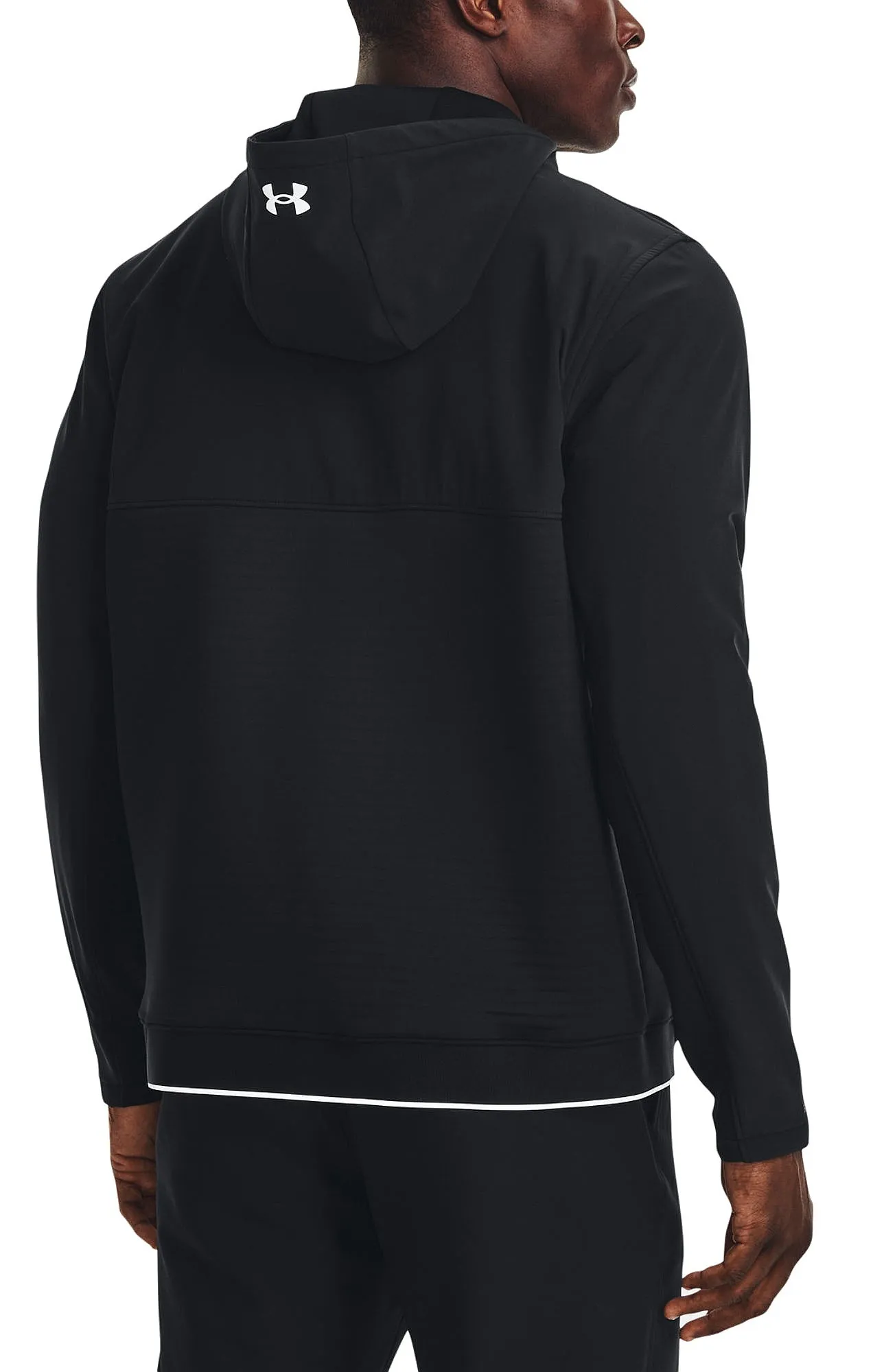 sweat-shirt Under Armour Storm Daytona Zip - 001/Black/Reflective - men´s