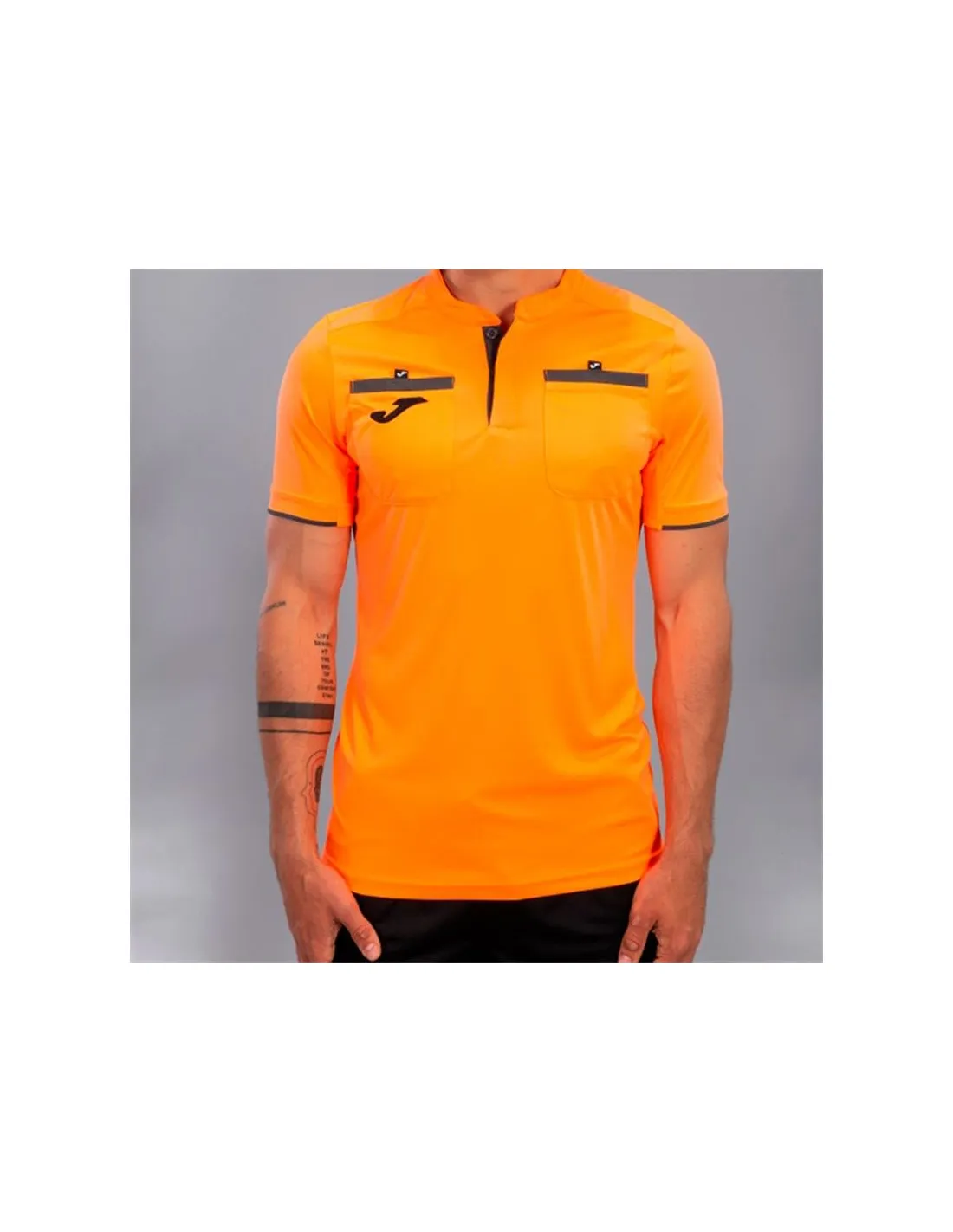 T-shirt Football Joma Homme From Short Sleeve Referee Orange