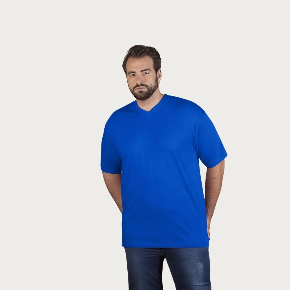 T-shirt Premium col V grandes tailles Hommes