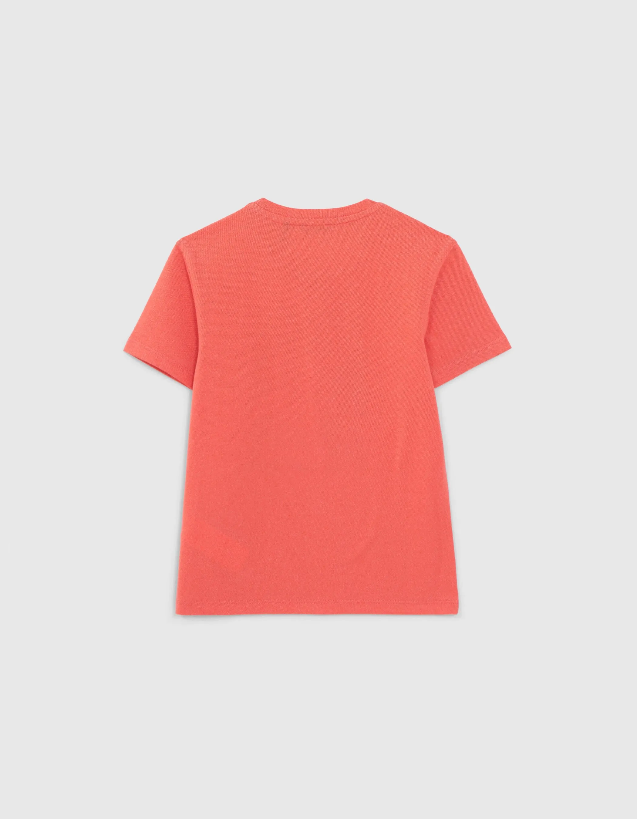 T-shirt rouge visuel voiture vintage garçon
