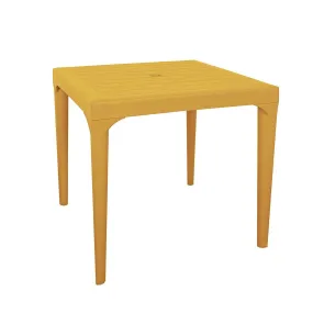 Table De Jardin Jaune Effet Bois Spirit Garden IRIS | 3 Suisses