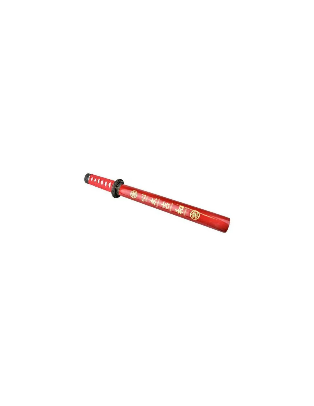 Tanto japonais ornemental rouge (42,5 cm.) ⚔️ Boutique Épées